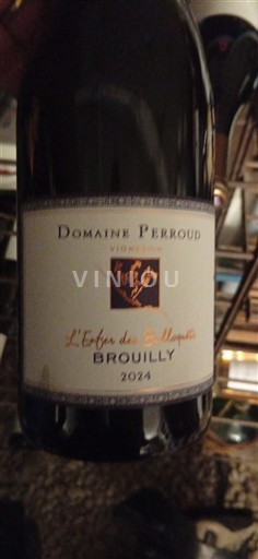 Beaujolais Brouilly Domaine Perroud L'Enfer des Balloquets 2024