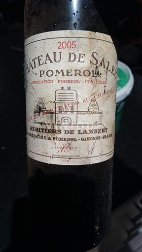 Bordeaux Pomerol Château Sales 2005