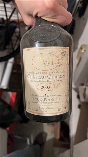 Žura Château-chalon Grand Cru BAUD Père & Fils 2003