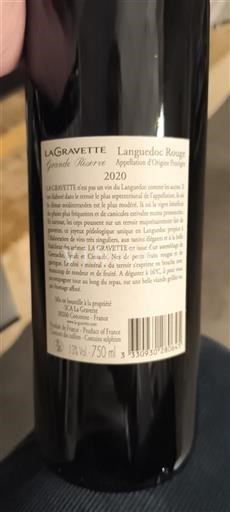 Лангедок Langdok La Gravette Grande Réserve 2020