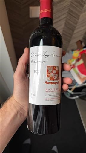 Jugperëndim Montravel Château Puy Servain Carmenet 2020