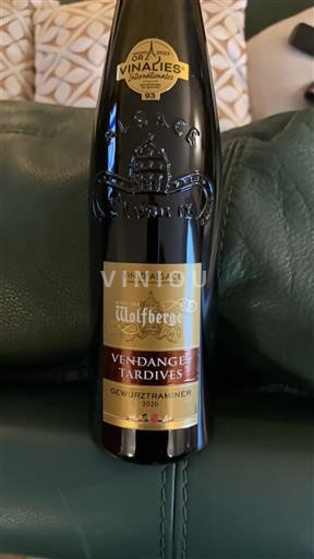 Alsacia Alsacia Grand Cru Wolfberger Gewurztraminer 2020