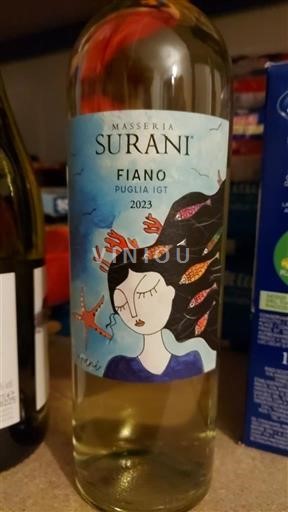 Apulija Pulja Masseria Surani Fiano 2023