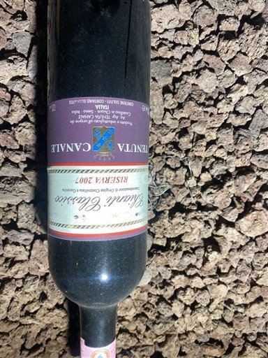 Sardenjë Cannonau i Sardenjës Tenuta Canale Riserva 2007