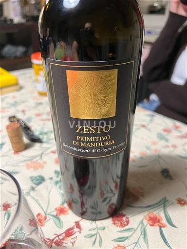 Puglia Primitivo di Manduria Zesto 2024