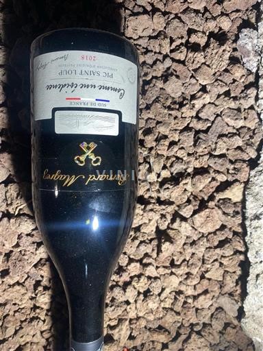 Languedoc Pic-saint-loup Bernard Magrez Chemin des Estelles 2018