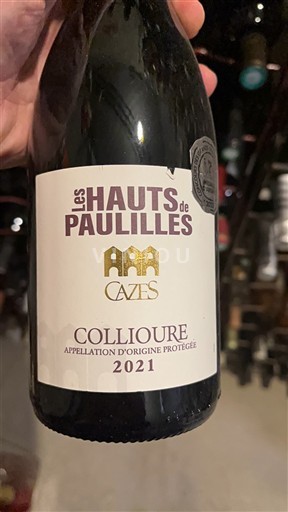 Rusijon Колјур Cazes Les Hauts de Paulilles 2021