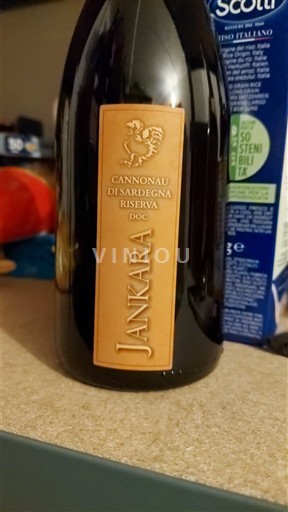 Sardenjë Cannonau i Sardenjës Jankara Cannonau di Sardegna Riserva 2020