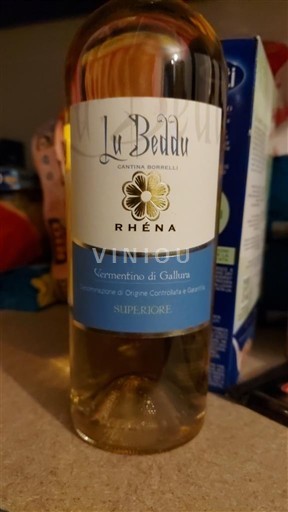 Сардинија Верментино ди Галура Lu Beddu Lu Beddu Rhéna 2023