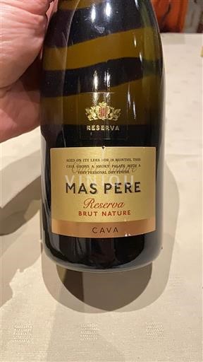 Catalonia Cava Mas Pere Reserva Brut Nature Ikke-årgang