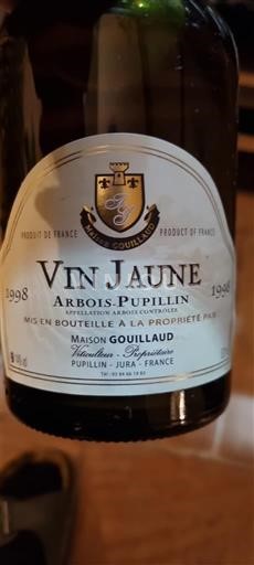 Žura Arbois-Pupillin Maison Gouillaud 1998
