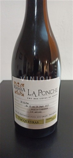 Valea Ronului Vacqueyras Rhonéa La Ponche 2022
