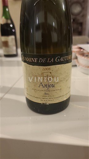 Víno Blanc sec Domaine La Gauterie 2008 Francie Údolí Loiry Anjou AOC
