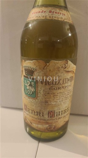 Žura Nespecificirano Henri Maire Vieux Marc Égrappé Grande Réserve Non Millésimé