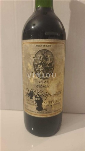 Burdeos Bordeaux superior Gasparoux gasparoux 1998