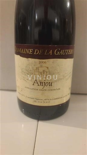 Víno Rouge sec Domaine La Gauterie 2006 Francie Údolí Loiry Anjou AOC