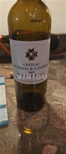 Bordo Pomerol Château Les Graves de Cantereau 2017