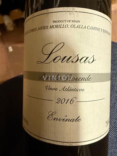 Galicia Ribeira Sacra Envínate Lousas Parcela Rosende 2016