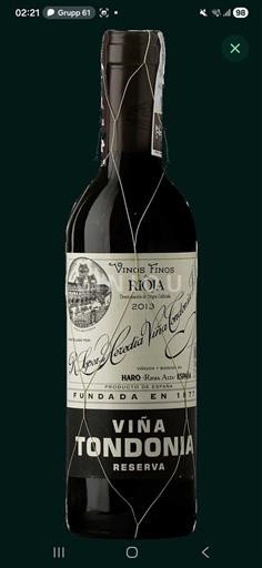 La Rioja Rioja R. López de Heredia Viña Tondonia Viña Tondonia Reserva 2013