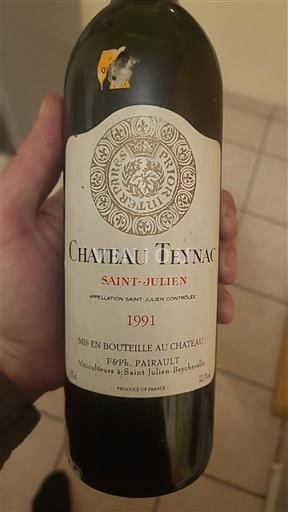 Bordo Сен-Жулијен Château Teynac 1991