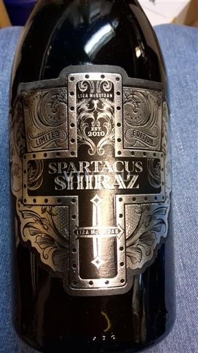 Sør-Australia Ikke spesifisert Lisa McGuigan Spartacus Shiraz 2010