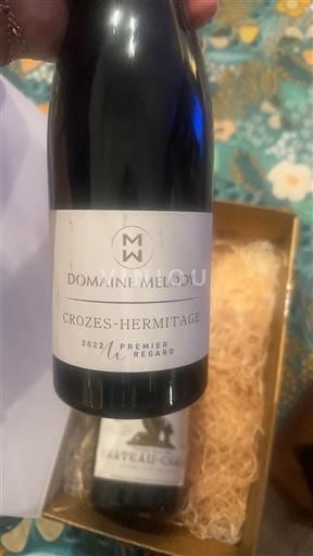 Vallée du Rhône Crozes-hermitage Domaine Melody Premier Regard 2022