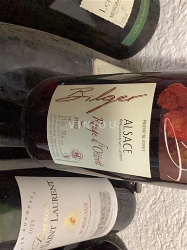 Алзас Аласас Bilger Rouge d'Ottrott 2022