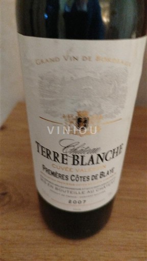 Bordeaux Ikke spesifisert Château Terre Blanche 2007