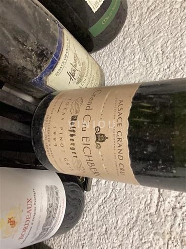 Alsace Pinot gris Grand Cru Wolfberger Tokay Pinot Gris 1999