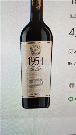 Apulija Nespecificirano Cantine Paradiso 2022