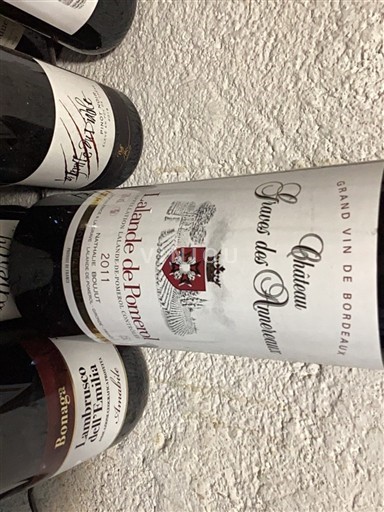 Bordoja Lalande-de-pomerol Château Graves des Annereaux 2011