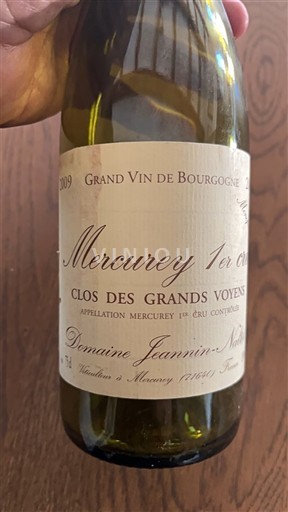Borgoña Mercurey Premier Cru Domaine Jeannin-Naltet Clos des Grands Voyens 2009