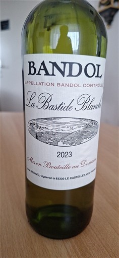 Provence Bandol La Bastide Blanche 2023