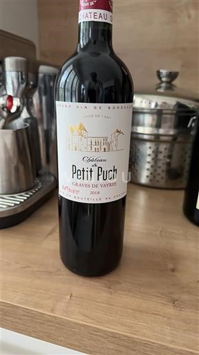 Bordoja Graves-de-vayres Château Petit Puch L'Autour 2018