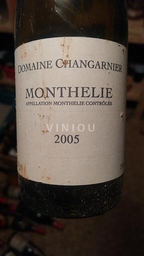 Burgundi Monthélie Domaine Changarnier 2005