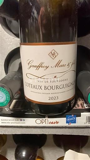 Vini Rouge sec Gaufray Marc et Fils 2023 Francia Borgogna Coteaux borgognoni AOC