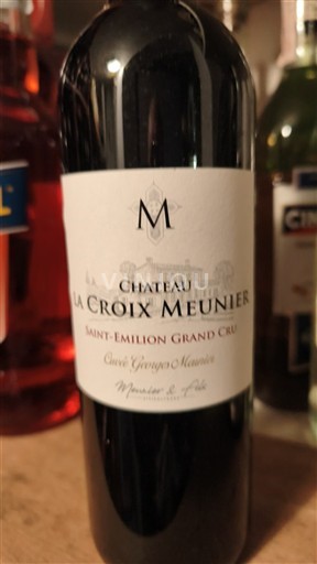 Bordo Сент-Емилион Гранд Кру Grand Cru Château La Croix Meunier Grégoire Meunier 2018