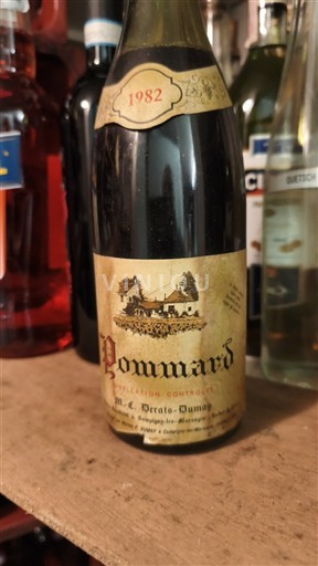 Bourgogne Pommard M. et C. Prats-Dumay 1982
