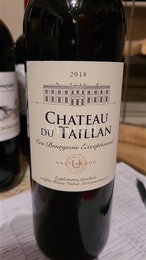 Burdeos Haut-Médoc Château Taillan 2018