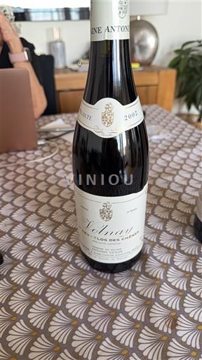 Burgund Volnay Premier Cru Domaine Antonin Guyon Clos des Chênes 2002