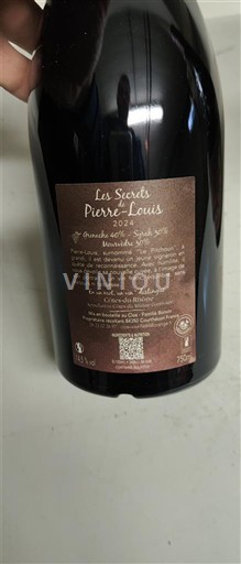 Рона долина Кот дю Рон Clos Val Seille Les Secrets Pierre-Louis 2022