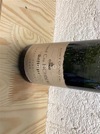 Alsace Pinot gris Grand Cru Wolfberger 1999