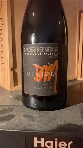 Lugina e Ronës Crozes-hermitage Domaine Melody Caprice de Valentin 2009