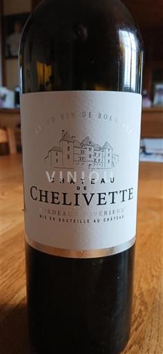 Bordoja Bordeaux Supérieur Château Chelivette Jo Viti