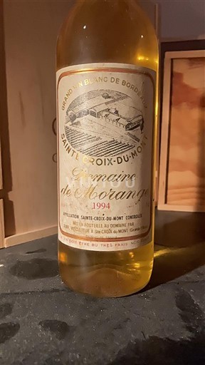 Bordoja Sainte-Croix-Du-Mont Château Morange 1994