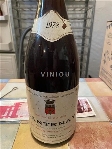 Bourgogne Santenay Michel ponsard 1978