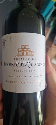 Bordo Château Terrefort-Quancard 2009