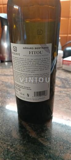 Languedok Fitou Gérard Bertrand Réserve Jo Viti