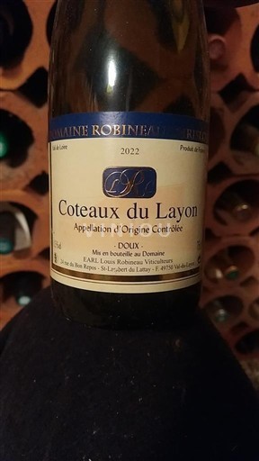 Loiretal Coteaux-du-Layon Domaine Robineau 2022