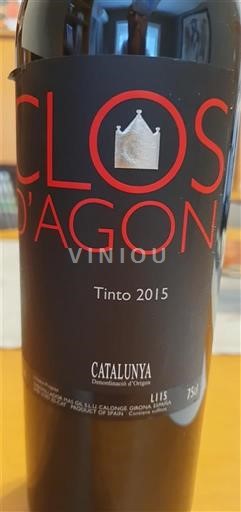 Katalonja Clos d'Agon 2015